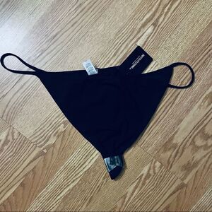 NWT Pretty Little Thing Black Swim Bikini Bottom Size 3 X